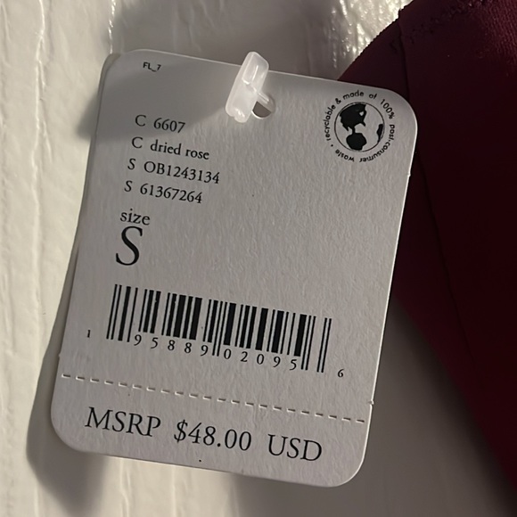 Intimately Free People Naomi Underwire Bralette NWT Color Dried Rose Size Small - Picture 3 of 9